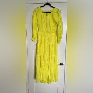 Alice + Olivia Neon Keylime Dress